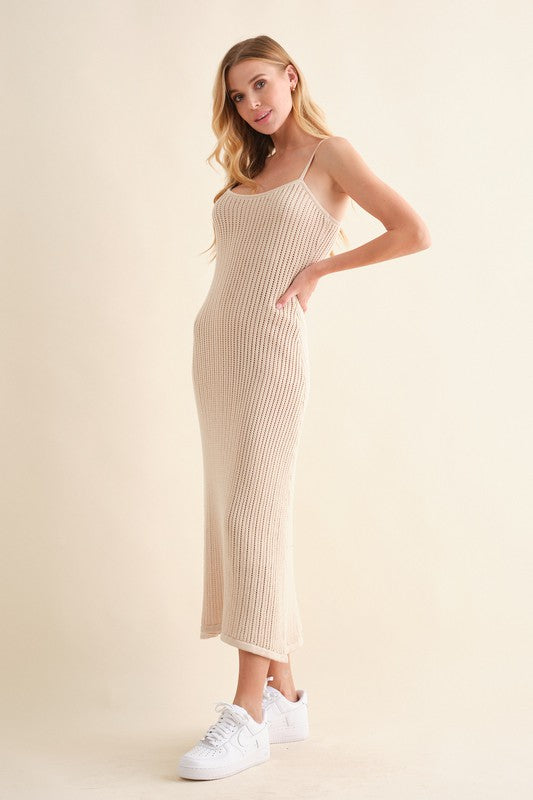 Majestic knitted maxi dress
