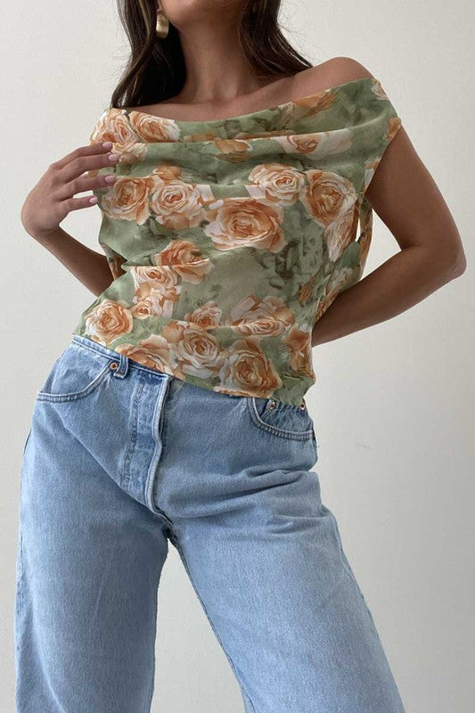 Sage blouse