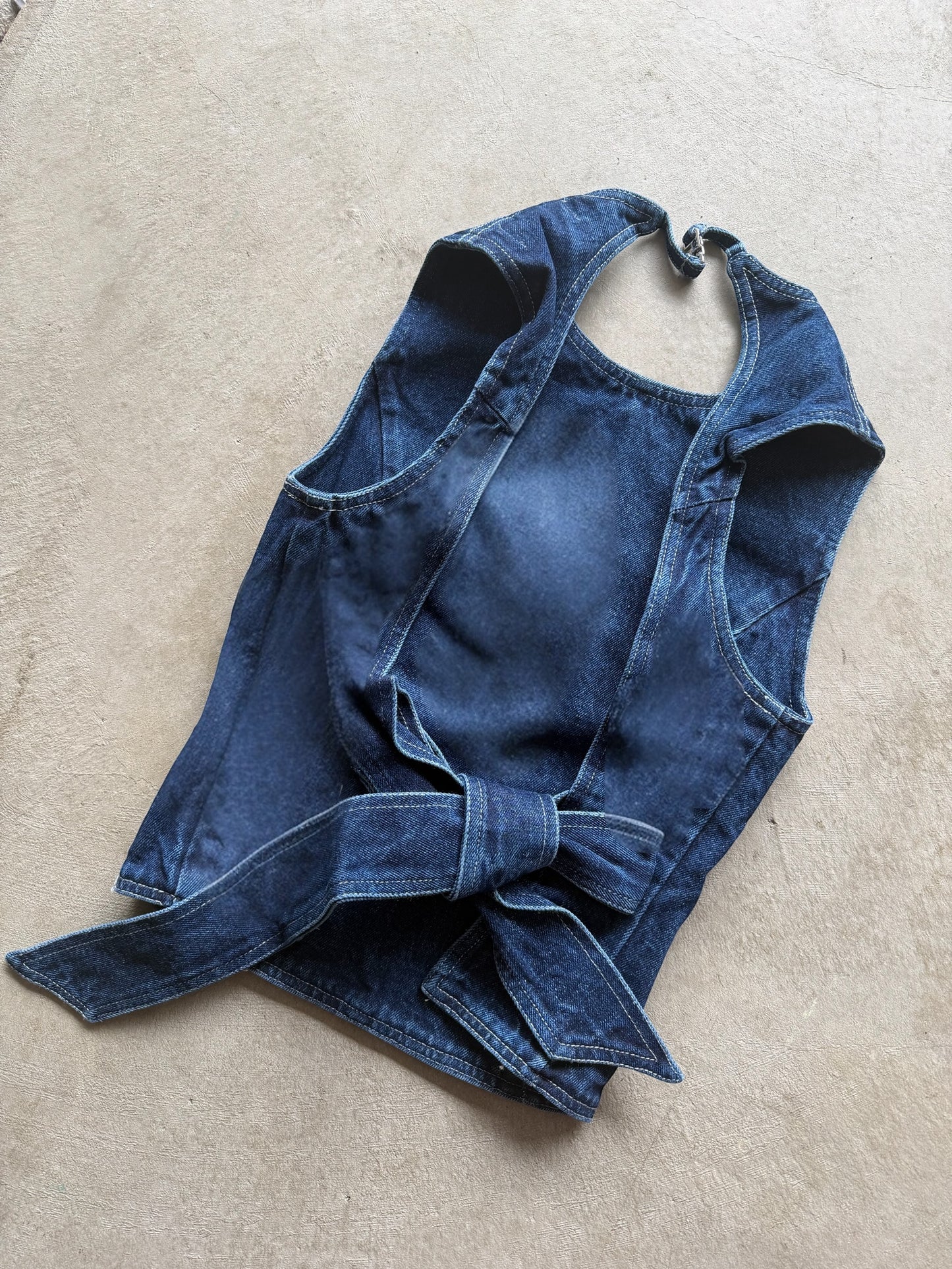 Backstage Denim Top
