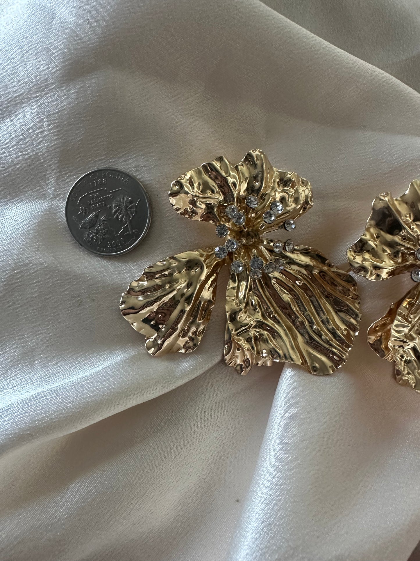 Wild flower earrings