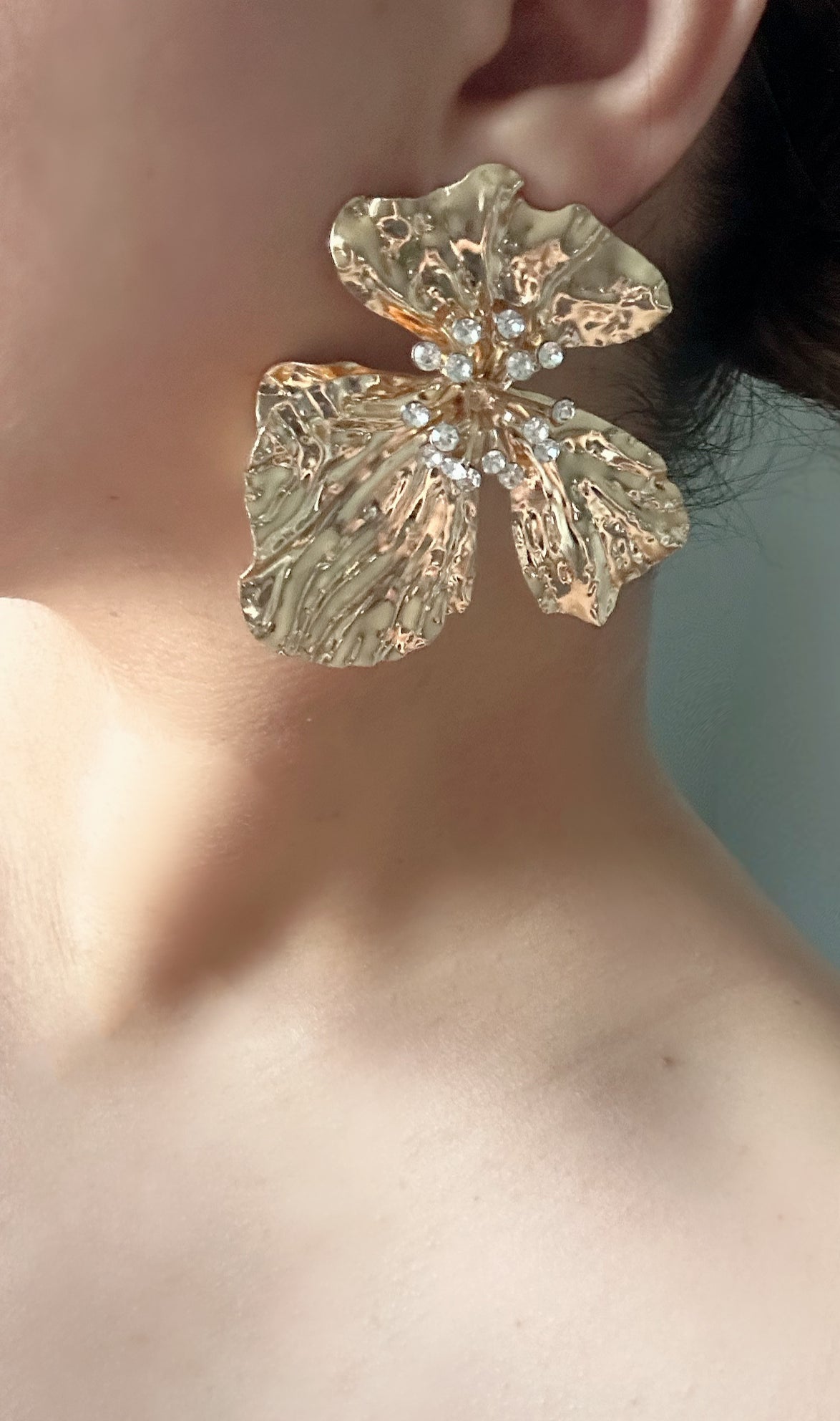 Wild flower earrings
