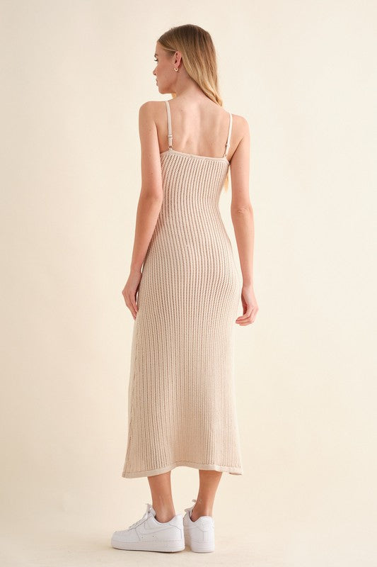 Majestic knitted maxi dress