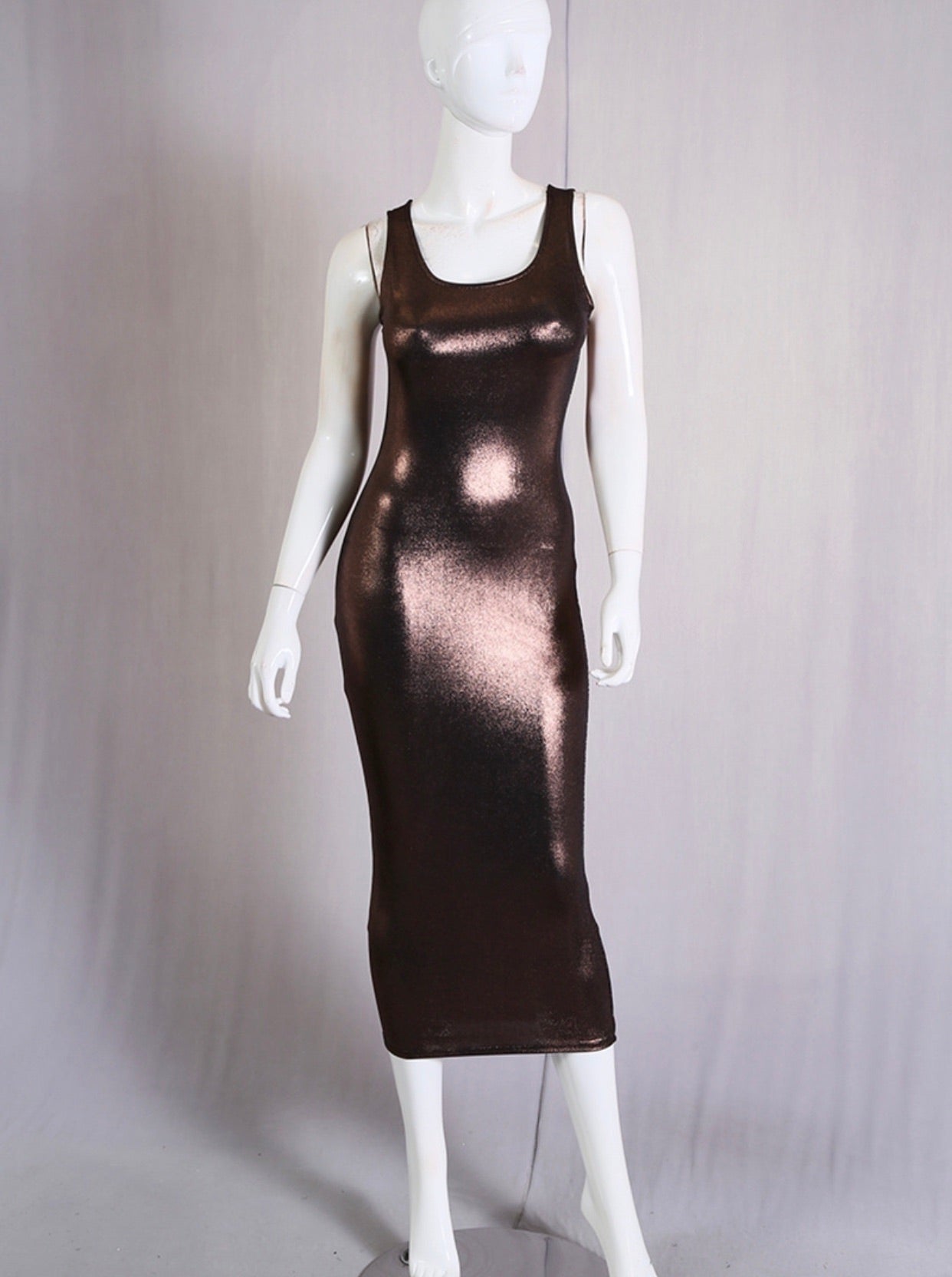 Bronze chick dress