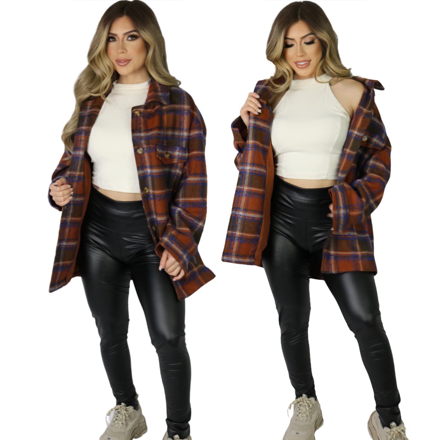 Pumpkin spice Oversized Jacket