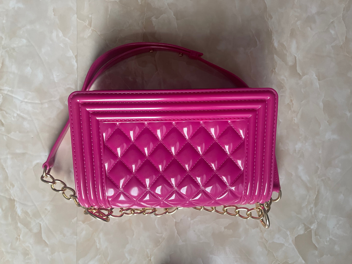 Pink jelly bag