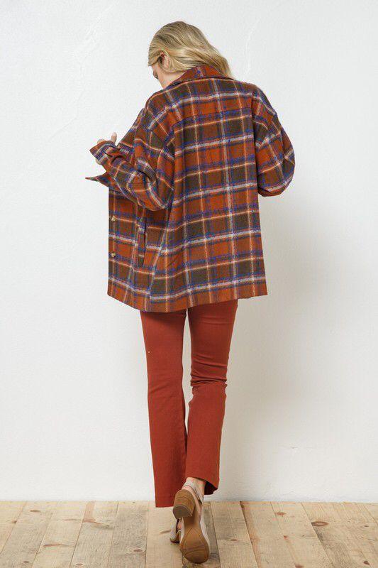 Pumpkin spice Oversized Jacket