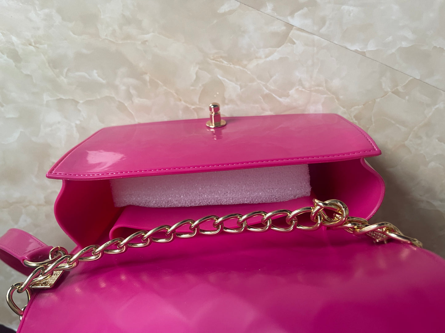Pink jelly bag