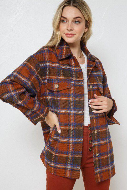 Pumpkin spice Oversized Jacket