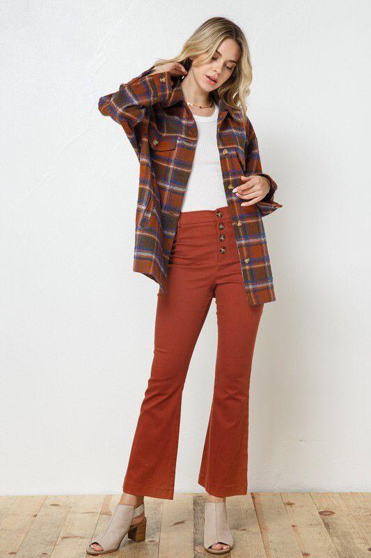 Pumpkin spice Oversized Jacket