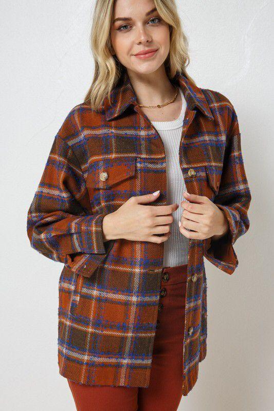 Pumpkin spice Oversized Jacket