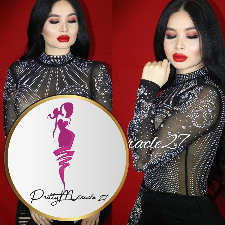 Rock star bodysuit - Large