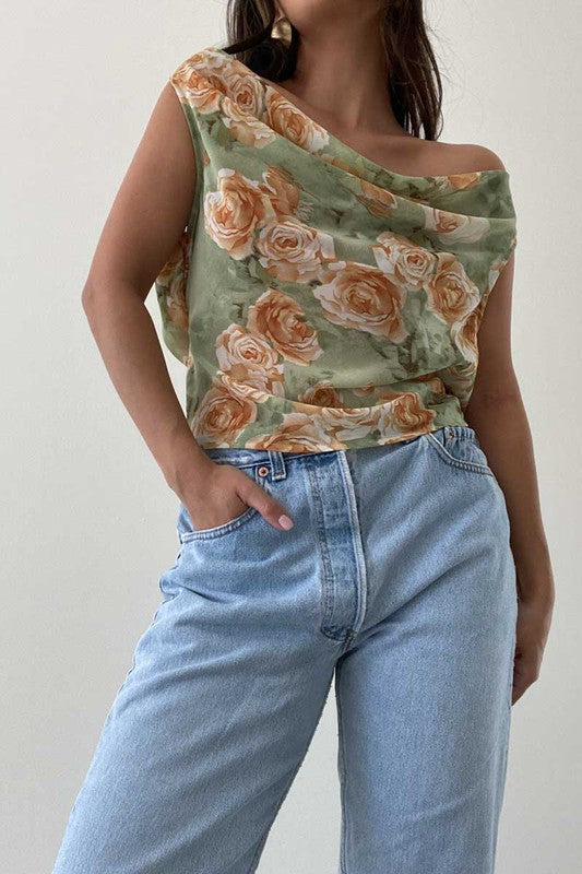 Sage blouse