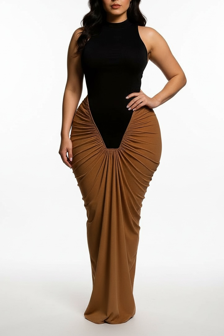 The Muse Sculpted Gown