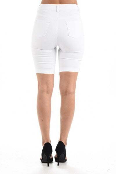 snow white bermudas