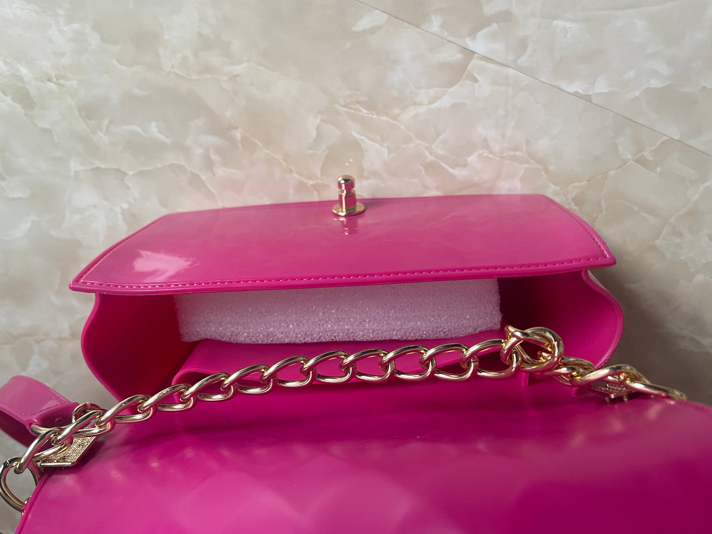 Pink jelly bag