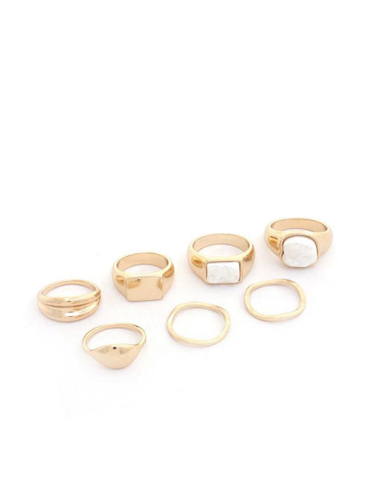 Sunset ring set