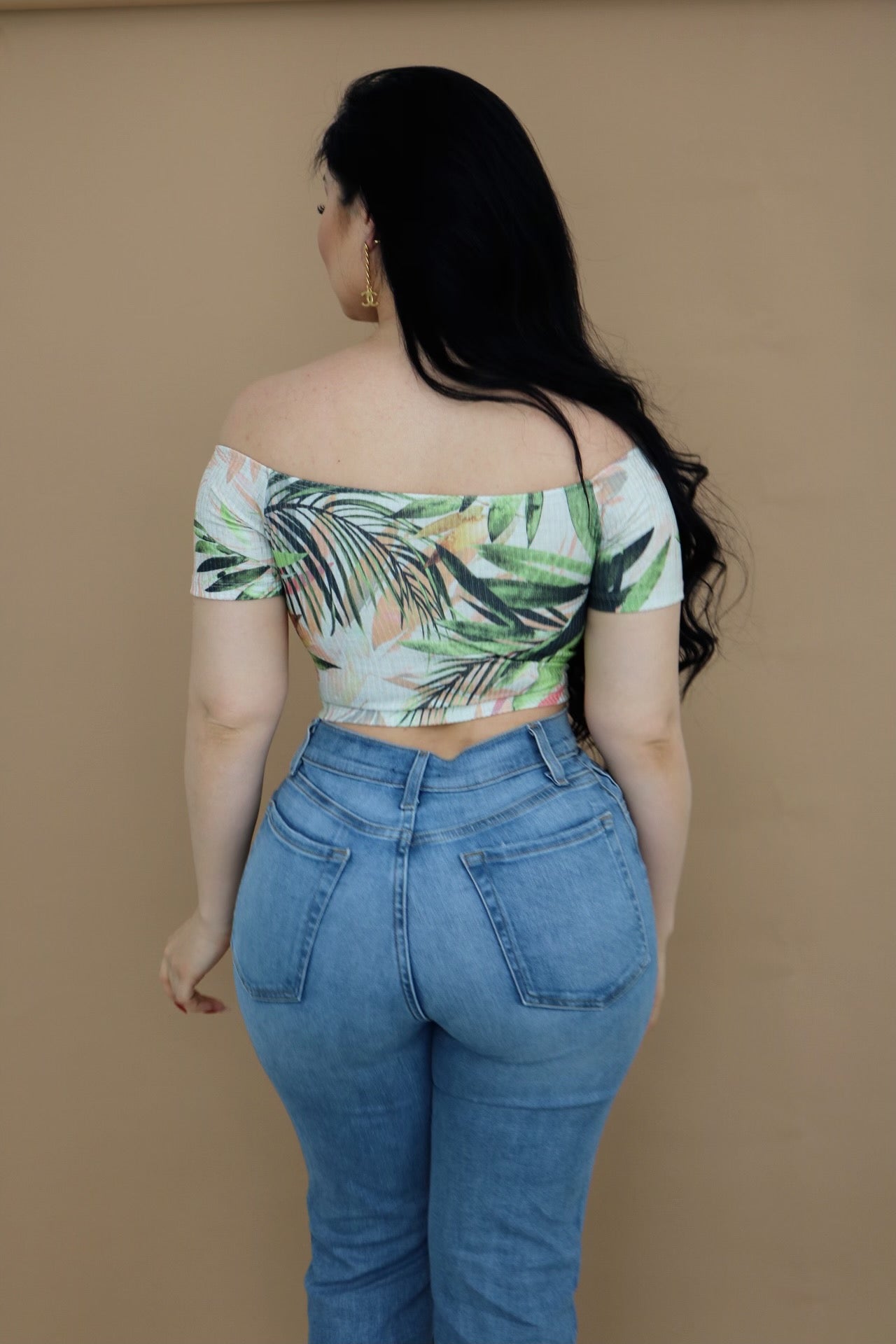 Flower green top