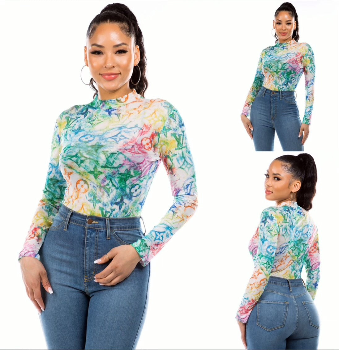 Popping bodysuit
