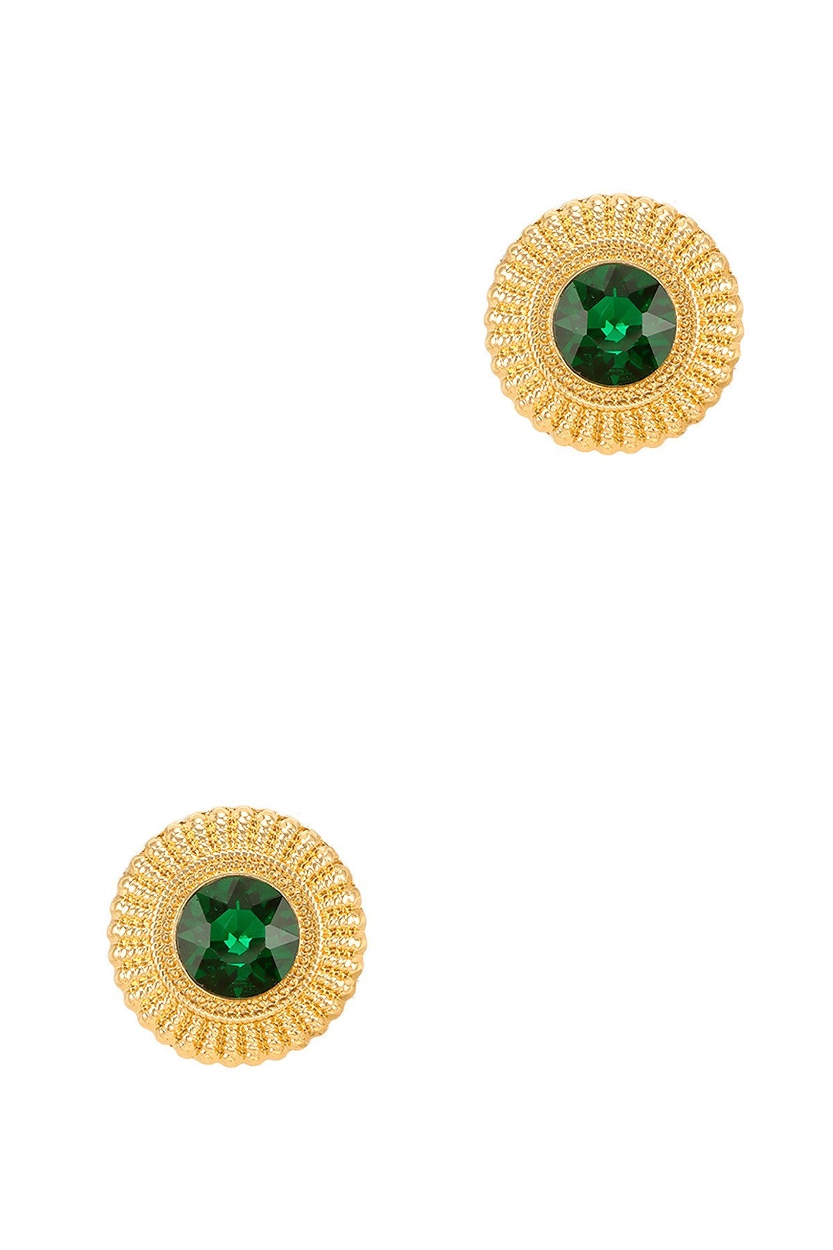 Classic Button Stud Earring