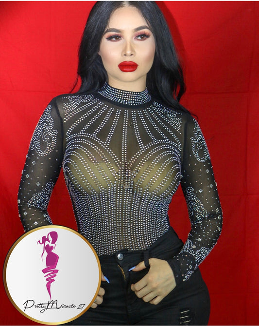 Rock star bodysuit - Large